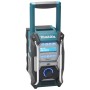 Makita Akku-Radio MR004G: Baustellenradio mit FM/DAB/DAB+, Bluetooth und USB-Anschluss.