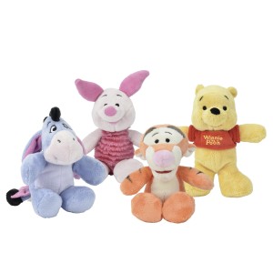 Disney Plüschfiguren Winnie Puuh Flopsies Refresh 20 cm 4-fach Sortiert