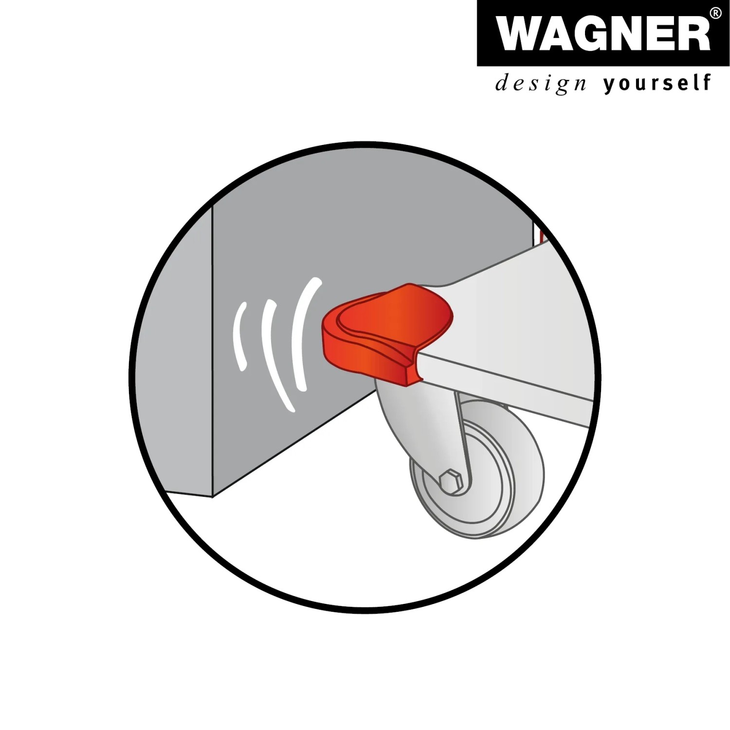 Wagner Kantenschutz im 4er Set am Transportbrett. Schützt Möbel und Wände vor Beschädigungen.