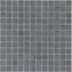 Mosaikmatte Keramik Antislip Dunkelgrau, 33x33 cm, für Bad & WC.