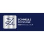 Symbol für schnelle, bohrfreie Montage des tesa Insektenschutz-Plissees.