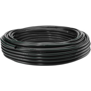 Geka Drip-Set: 50m Tropfrohr (Ø 16mm) für Hecken und Beete. Bewässerungssystem aufgerollt.