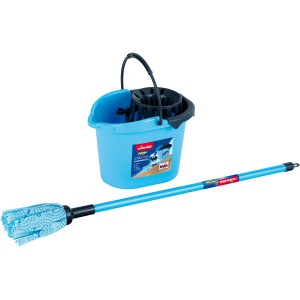 Vileda Eimer und Wischmopp Blau
