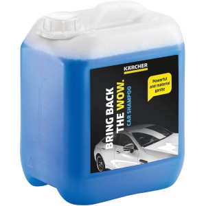 Kanister Kärcher Autoshampoo, 5 Liter, blau. Reinigungsmittel für Autos.