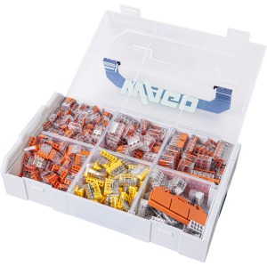 Wago Verbindungsklemmen Set L-BOXX Mini 887-995 im Sortimentskoffer.