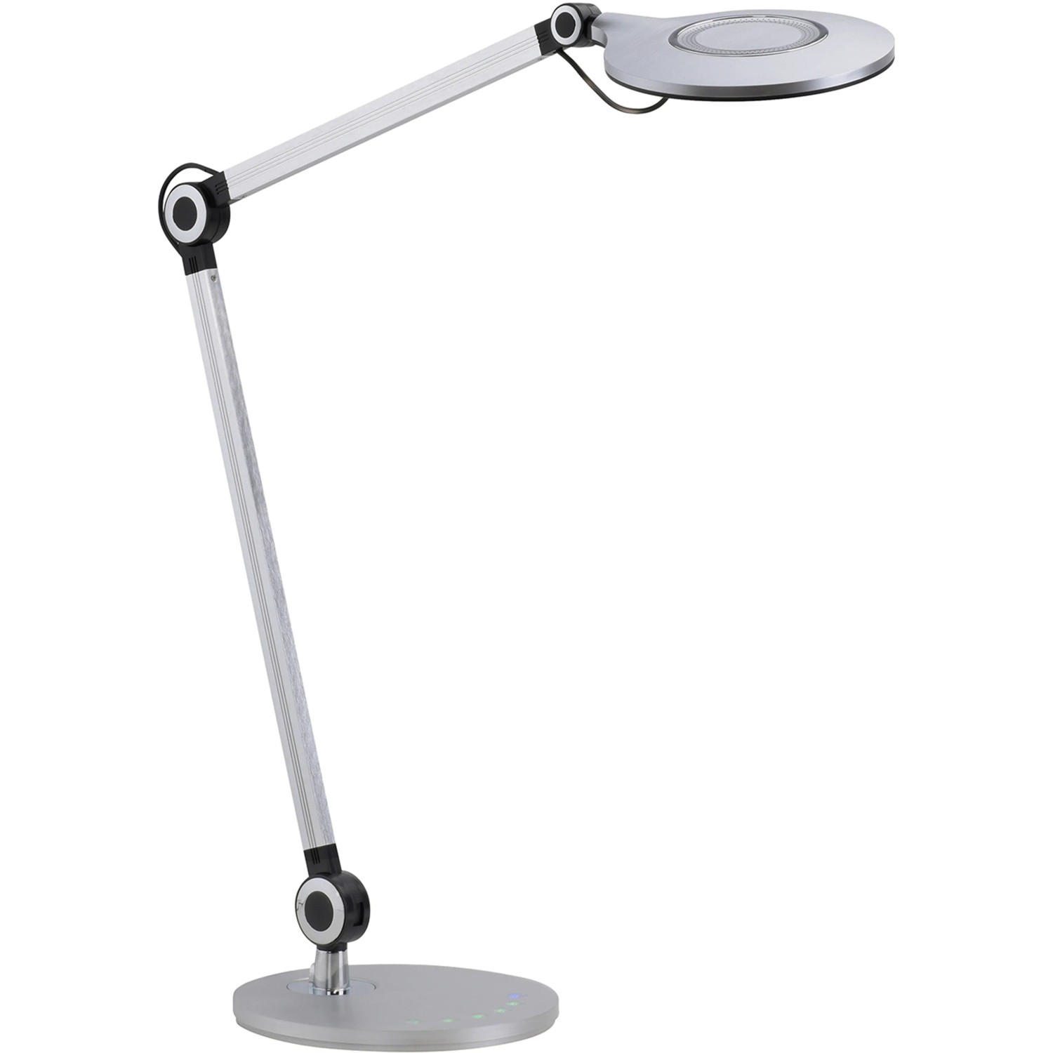 Just Light Schreibtischleuchte Niklas, schwarz, 78x51cm, mit LED, dimmbar und Farbe einstellbar.