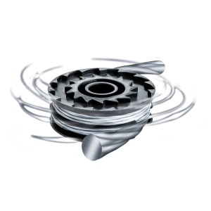 LUX Trimmerspule T 777 mit Doppelfaden (Ø 1,5 mm) für Rasentrimmer.