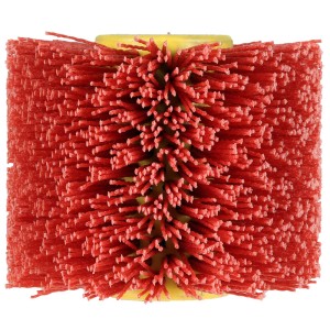 Bohrbürste Nylon 120x100 mm für Schleifarbeiten an Holz, Metall und Stein.