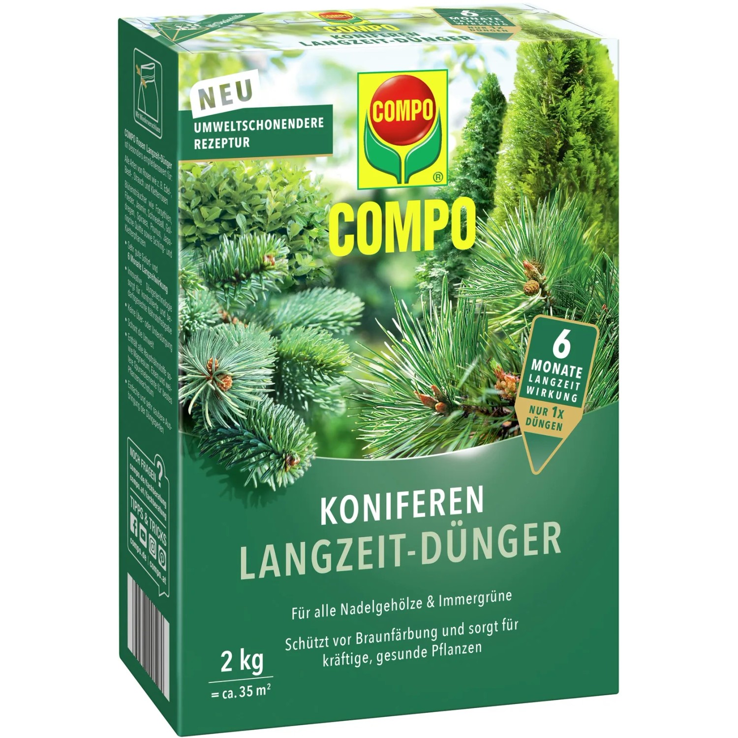 Compo Koniferen Langzeit-Dnger 2 kg kaufen bei OBI