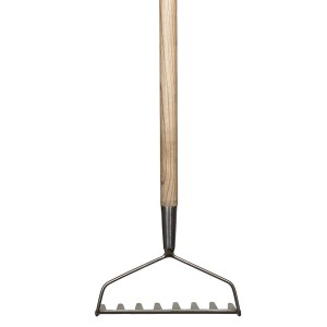 Kent & Stowe Kinder-Gartenrechen (84 cm) mit Eschenholzstiel und 8 Zinken.