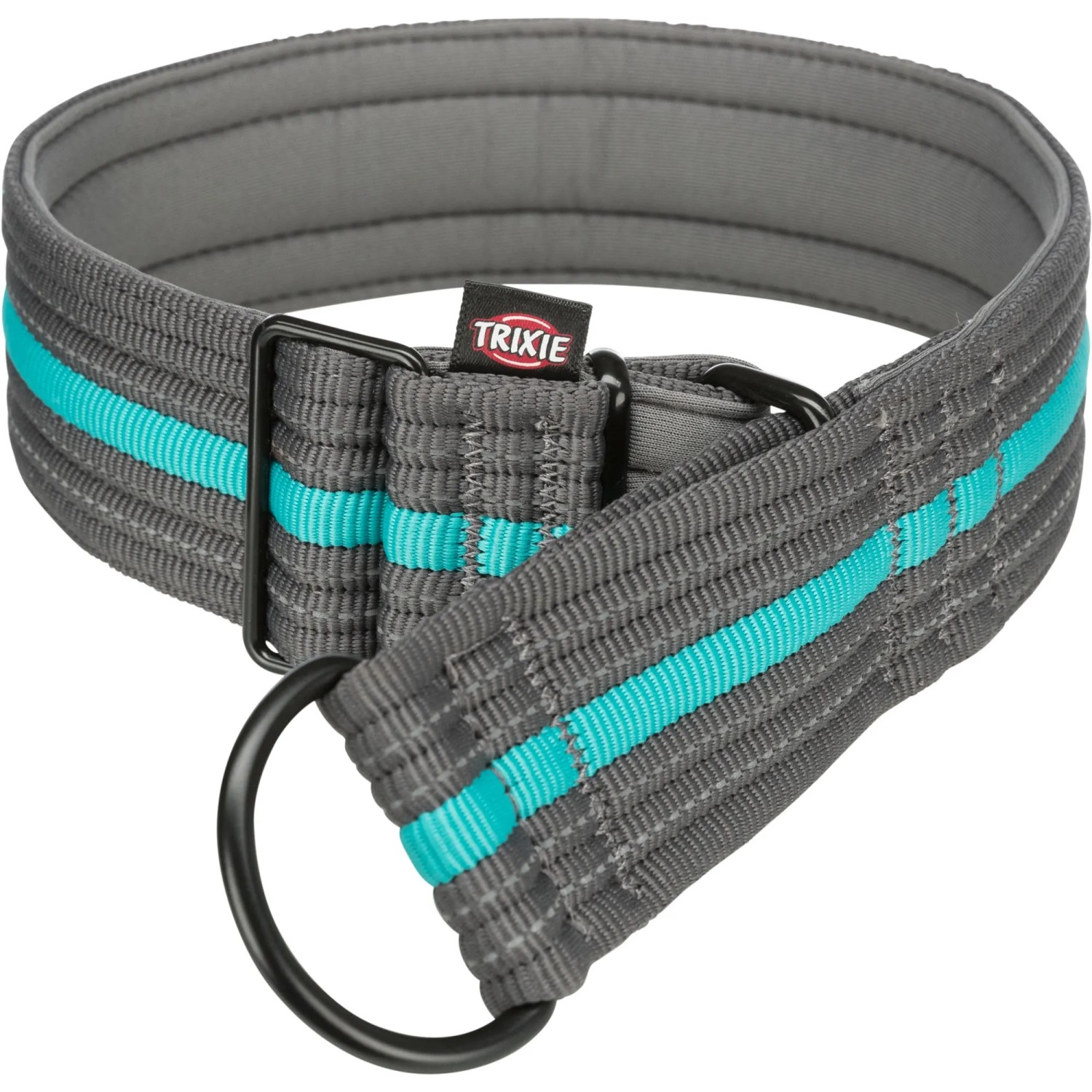 Trixie Zug-Stopp-Hunde-Halsband Fusion Gre S-M 35 mm Graphit Ozean 28-38  cm kaufen bei OBI