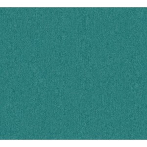 A.S. Création Vliestapete Uni Petrol, detailreiche Textur in Petrol für Wohnräume.