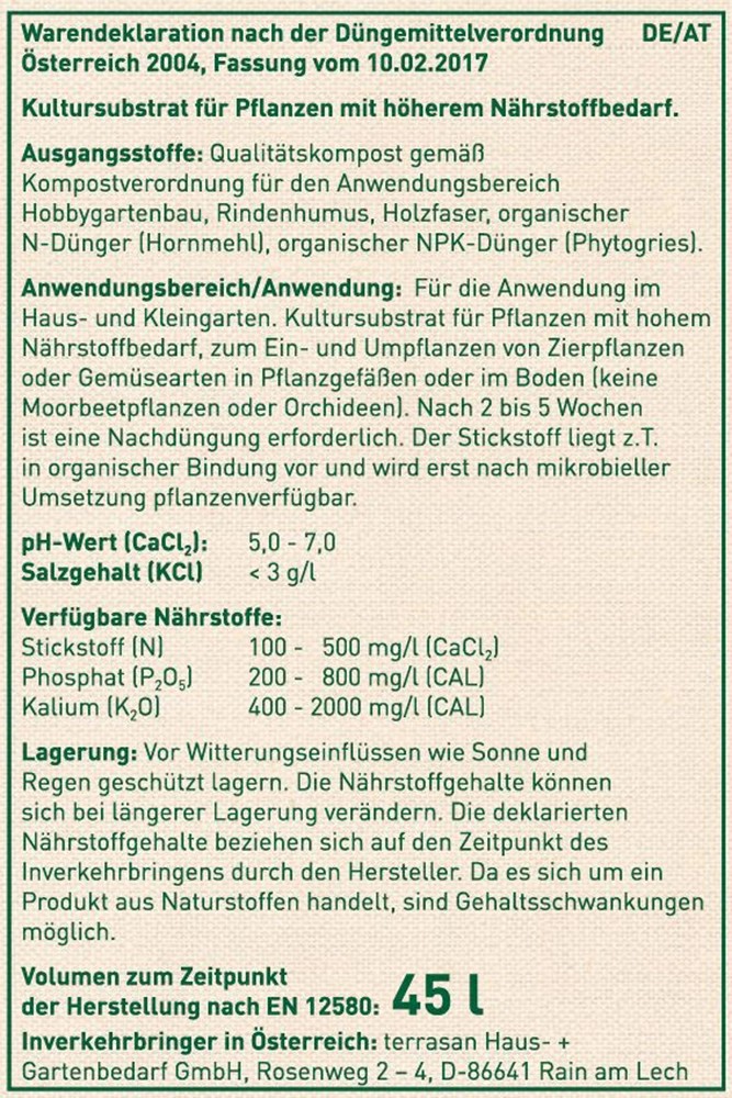 GROW by OBI BIO Blumenerde torffrei, 45l kaufen bei OBI