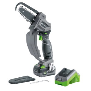 LUX Akku-Astsäge A-EAS-20/156 Set mit Akku und Ladegerät.