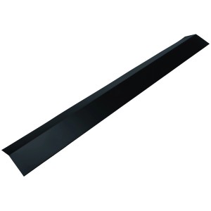 Anthrazitfarbene Smart Schürze für Dachrinne, 100 cm lang, zur Wasserableitung am Dach.