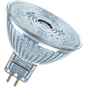 Osram LED Leuchtmittel GU5.3, 6,5W, warmweißes Licht, geringer Energieverbrauch.