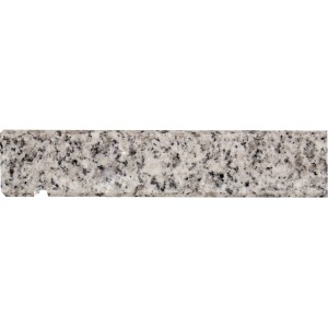 Graue Wigasil Naturstein Fensterbank, 40 cm breit, ohne Wasserrille.