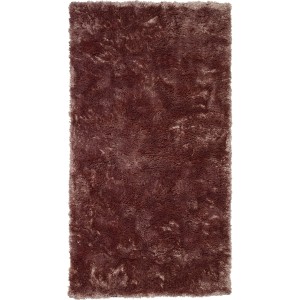 Hochflorteppich Aveiro in Dunkelbeige, 80x150 cm, für gemütliche Wohnräume.