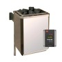 Weka Saunaofen 7,5 kW mit Steinen und digitaler Steuerung für Elementsauna Halmstad.