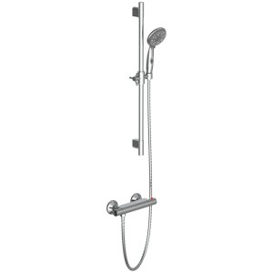 Aqua2Save Brausestangenset mit Thermostatarmatur Chrom