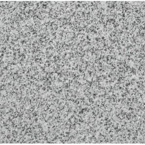 Graue Granit Terrassenplatte, 30x60 cm, gesägt, geflammt und gebürstet.