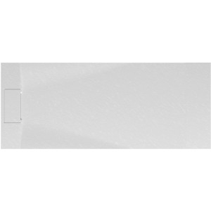 Rechteckige, extraflache Schulte Duschwanne ExpressPlus, 170x70 cm, in Weiß mit Ablauf.