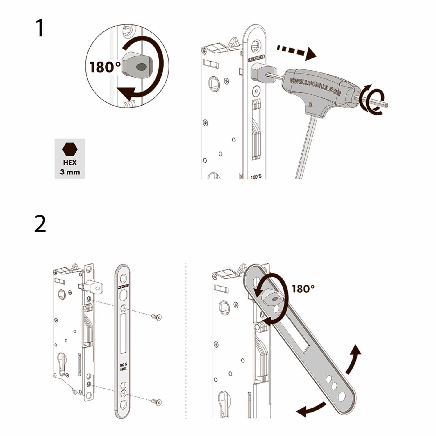 Montageanleitung für Artura Doppeltor: Details zur Installation des Gartentors.
