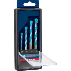 Bosch Expert Multi Construction Bohrer Set, 4-teilig (Ø 5,5-8 mm) im Koffer.