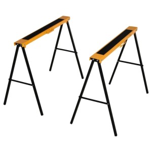 HOMCOM Arbeitsbock Klappbar Rutschfest Stahl 99,5 x 50 x 78 cm