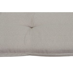 Madison Bankauflage Panama Taupe, ca. 110x48 cm, Detailansicht.