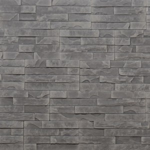 Stegu Verblender Umbria Grau aus Leichtbeton für Wandverkleidung im Innen- und Außenbereich.