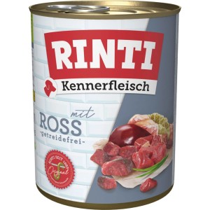 Rinti Hunde-Nassfutter Kennerfleisch Ross 800 g