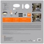 Produktverpackung der Ledvance Smart+ WiFi Deckenleuchte Orbis Kurt, schwarz-gold, Ø 45 cm.