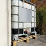 GEKA plus IBC Adapter Set S60x6 mit Kugelhahn und GEKA Kupplung für Regentonnen.