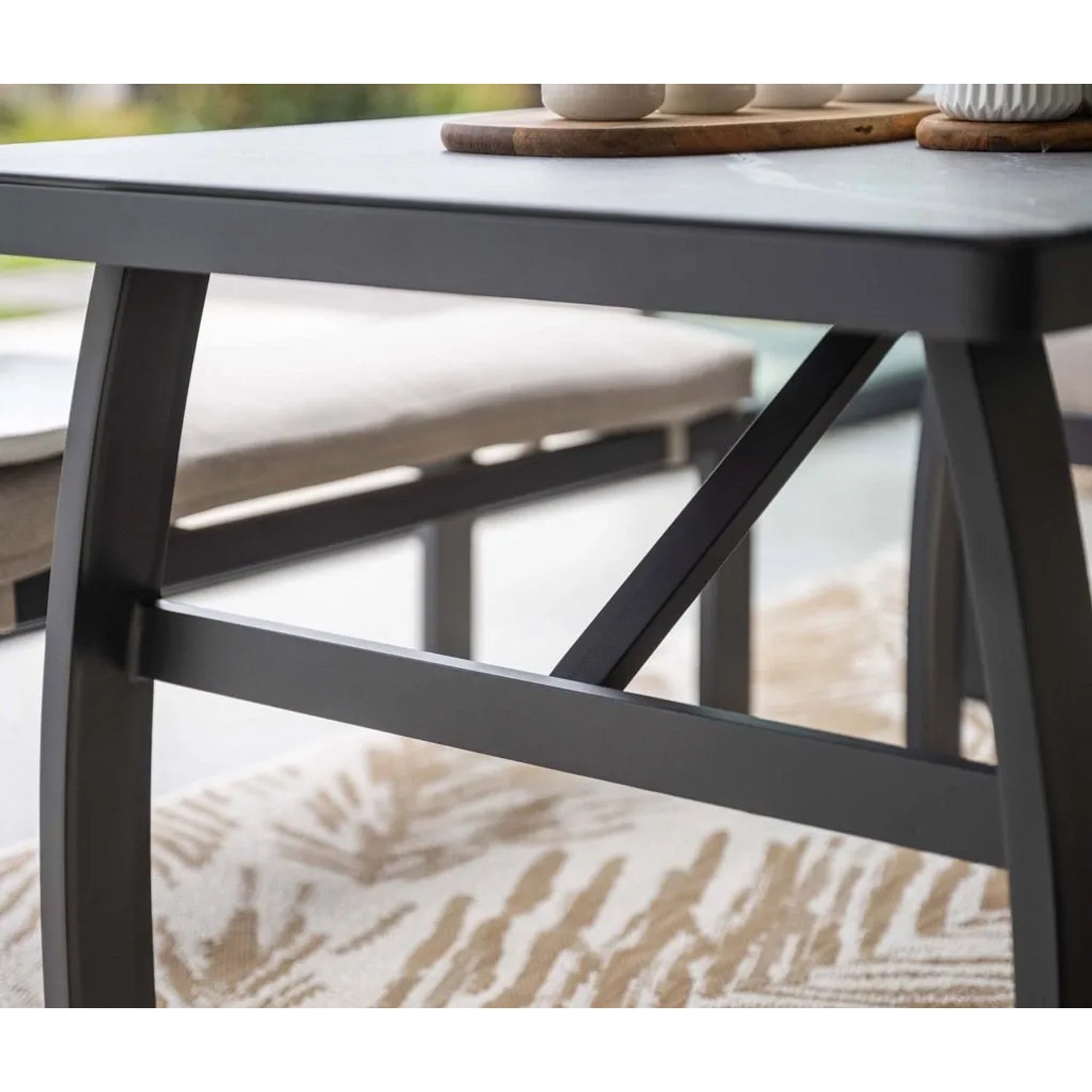 Vasano 4-teilig, Premium Dining Ecklounge Set, Gartenmöbelsetㅤ_7