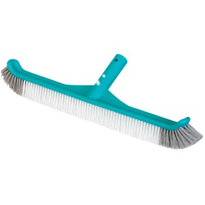 Gre Großformat-Bürste zur Bodenreinigung im Pool, blau-weiß. Poolbürste für effiziente Reinigung.