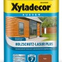 Xyladecor Holzschutz-Lasur Plus Teak, 0,75l Dose. Holzlasur für Aussenbereiche, Farbe Teak.