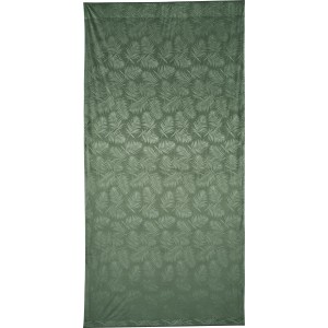 Vorhang Dark Wonder 2 Stück 245 cm x 140 cm Dunkelgrün mit Blattmotiv