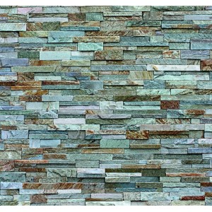 d-c-fix Wandbelag Ceramics Stone Grau, Klebefolie im Stein-Look für Wände, 67,5 cm breit.