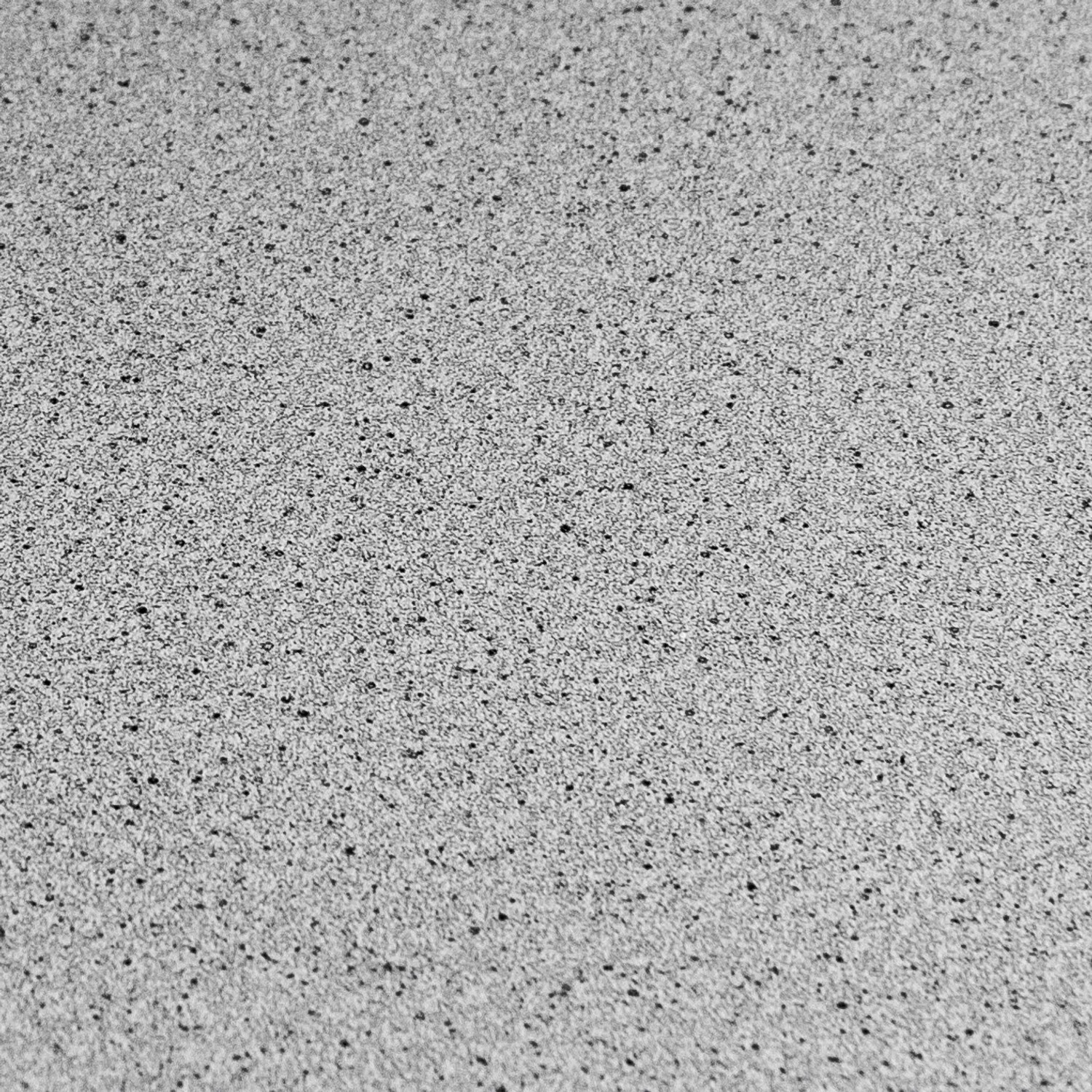 Flex-Well Arbeitsplatte, gesprenkelt grau meliert, 150,5x60x2,8 cm. Detailansicht der Oberfläche.