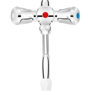 baliv Entleerungsbatterie EB-4310 Chrom für Wandauslaufventil