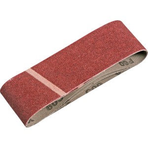 LUX Schleifbänder Classic, 75x533mm, K120, 3er-Pack, Zubehör für Bandschleifer.