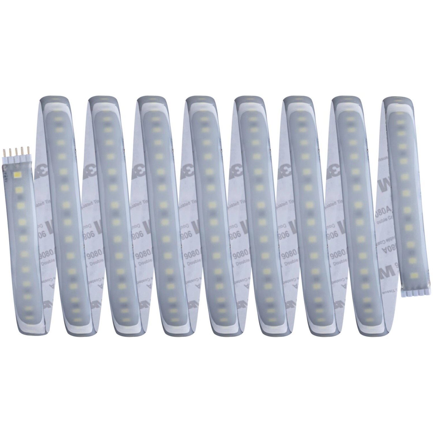 Paulmann MaxLED 1000 LED-Streifen Basis-Set, 3m, weiß, beschichtet. Ideal zur Raumausleuchtung.
