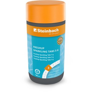 FreshUp Sparkling Tabs 1kg für die Wasseraufbereitung im Pool.
