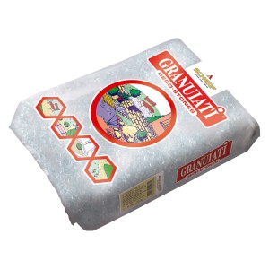 Glassplitt Kristall-Klar 4 - 8 mm 10 kg PE-Sack