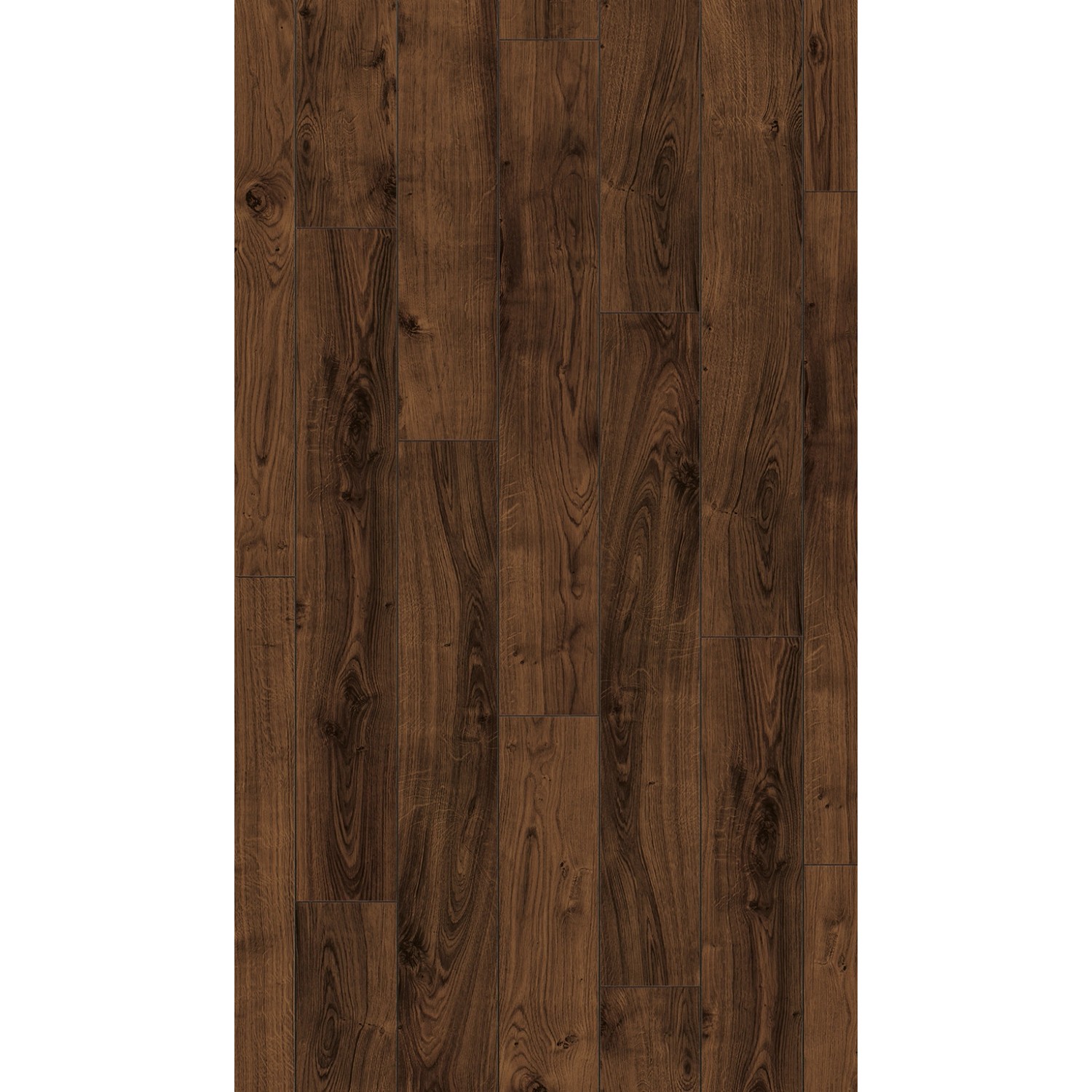 Parador Laminat Classic 1050, 8mm, wasserfest, Eiche geräuchert. Holzbodenoptik.