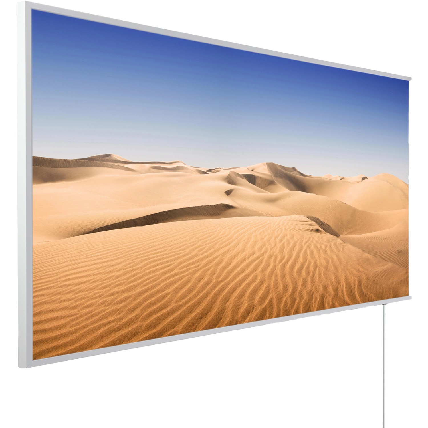 Könighaus Infrarotheizung Panorama-Serie 60 cm x 120 cm 1200 W Wüste ...