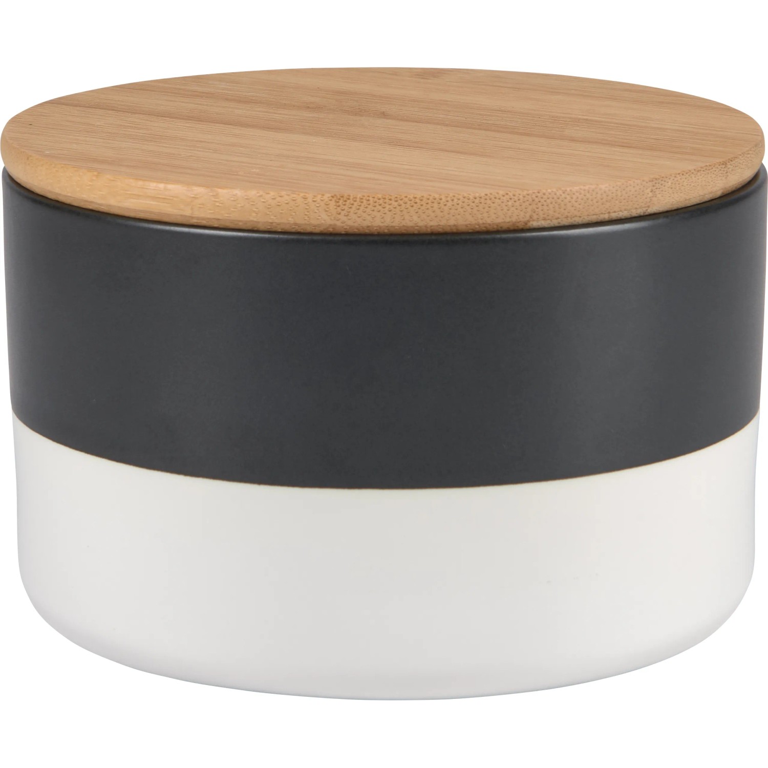 Keramik-Dose mit Deckel Minimalist Zen Ø 12,2 cm Schwarz-Weiß kaufen bei OBI