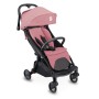 Rosa Globber Stroll Lite Buggy für Baby und Kleinkind. Leichtgewicht mit 1-Hand-Falt-Automatik, verstellbarem Verdeck und Federung.