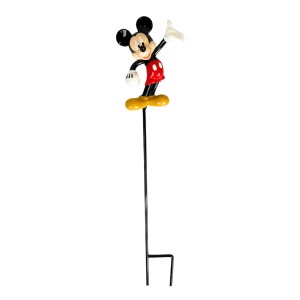 Mickey Mouse Gartenstecker als Dekoration für Blumenbeete und Garten.